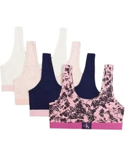 Calvin Klein Girls' Training Bra Scoop Neck Cotton Bralette, 4 Pack | Underwear & Intimates 9 Calvin Klein Girls' Training Bra Scoop Neck Cotton Bralette, 4 Pack | Underwear & Intimates -Calvin Klein Sales Shop 71nid QJtkL. AC SR736920