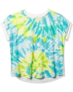 Calvin Klein Women's Short Sleeved Top with Printed Front | Shirts & Tops -Calvin Klein Sales Shop 71nndO425PL. AC SR736920