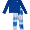 Calvin Klein Kids Two-Piece Thermal Brushed Micro Joggers Set (Big Kids) | Sleepwear