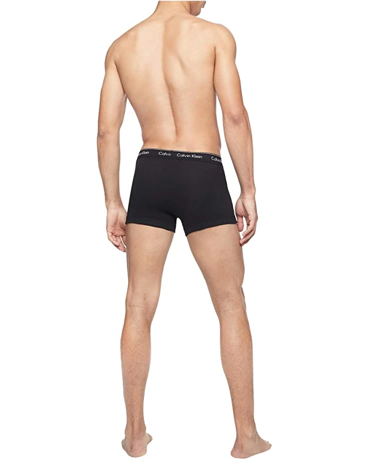 Calvin Klein Underwear Cotton Classics Multipack Trunks | Underwear 3 Calvin Klein Underwear Cotton Classics Multipack Trunks | Underwear - Image 3
