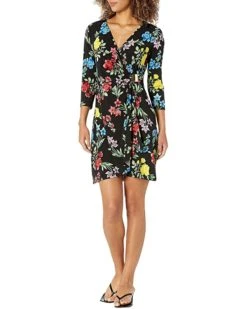 Calvin Klein Women's Wrap Dress with Buckle | Dresses