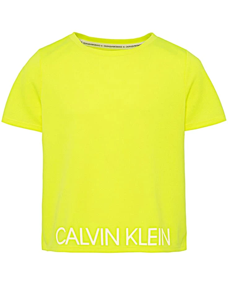 71wn7Hqm9AL._AC_SR736920_.jpg Calvin Klein Girls' Short Sleeve Performance T-Shirt, Cropped Fit & Crew-Neck Neckline, Logo Detailing | Shirts & Tops -Calvin Klein Sales Shop 71wn7Hqm9AL. AC SR736920