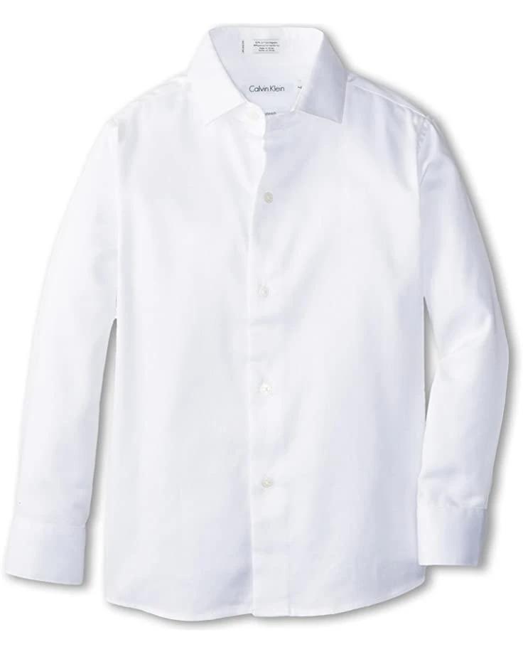 71xyoi1UVNL._AC_SR736920_.jpg Calvin Klein Kids Sateen Shirt (Little Kids) | Shirts & Tops -Calvin Klein Sales Shop
