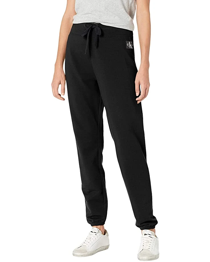 Calvin Klein Women's Logo Jogger Sweatpants 1 Calvin Klein Women's Logo Jogger Sweatpants