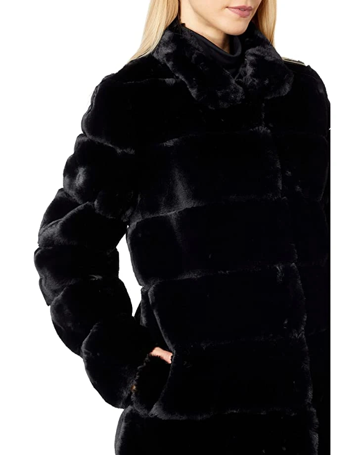 Calvin Klein Paneled Faux Fur Jacket | Coats & Outerwear 3 Calvin Klein Paneled Faux Fur Jacket | Coats & Outerwear - Image 3