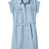 Calvin Klein Girls' Chambray Shirtdress | Dresses