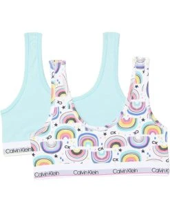 Calvin Klein Kids 2-Pack Bralette (Little Kids/Big Kids) | Underwear & Intimates -Calvin Klein Sales Shop 71zKjPGxNXS. AC SR736920