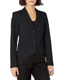 Calvin Klein Women's Two Button Lux Blazer (Petite, Standard, & Plus) | Coats & Outerwear -Calvin Klein Sales Shop 71zR31W3 tL. AC SR736920