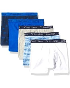 Calvin Klein Boys' Modern Cotton Assorted Boxer Briefs Underwear, Multipack 9 Calvin Klein Boys' Modern Cotton Assorted Boxer Briefs Underwear, Multipack -Calvin Klein Sales Shop 71zlRUBxa8L. AC SR736920