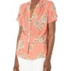 Calvin Klein Women's Short Tulip Sleeve Blouse | Shirts & Tops