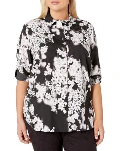 Calvin Klein Women's Roll Sleeve Tunic Blouse (Regular and Plus Sizes) | Shirts & Tops 6 Calvin Klein Women's Roll Sleeve Tunic Blouse (Regular and Plus Sizes) | Shirts & Tops -Calvin Klein Sales Shop 8121OnITGVL. AC SR736920