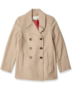 Calvin Klein Women's Double Breasted Peacoat (Petite, Standard, Plus) | Coats & Outerwear 12 Calvin Klein Women's Double Breasted Peacoat (Petite, Standard, Plus) | Coats & Outerwear -Calvin Klein Sales Shop 812J5IggDLL. AC SR736920