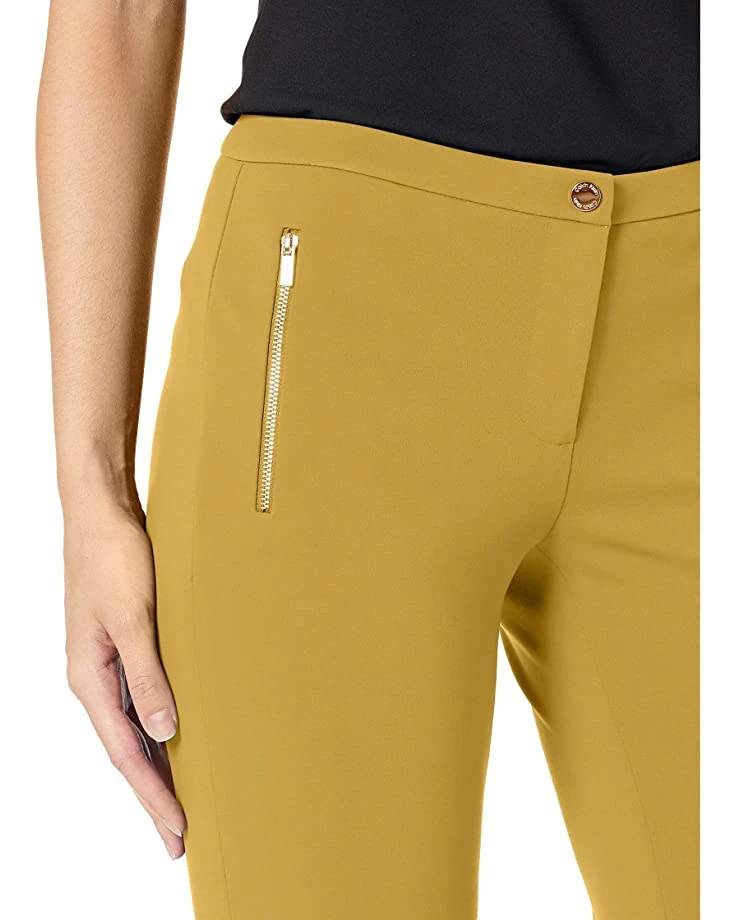 Calvin Klein Women's Straight Leg Zip Pocket Pant | Pants 2 Calvin Klein Women's Straight Leg Zip Pocket Pant | Pants - Image 2