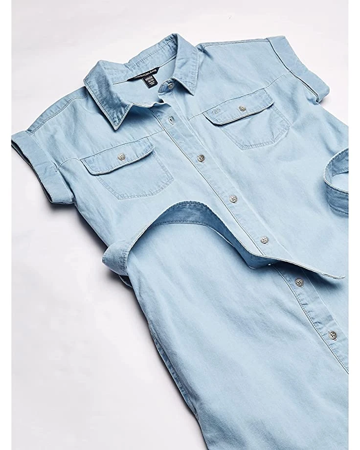 813-0jDdluL._AC_SR736920_.jpg Calvin Klein Girls' Chambray Shirtdress | Dresses -Calvin Klein Sales Shop 813 0jDdluL. AC SR736920