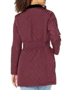 Calvin Klein Women's Walker Length Faux Fur Trimmed, Diamond Quilting Pattern | Coats & Outerwear 2 Calvin Klein Women's Walker Length Faux Fur Trimmed, Diamond Quilting Pattern | Coats & Outerwear -Calvin Klein Sales Shop 813kSUfgEOL. AC SR736920