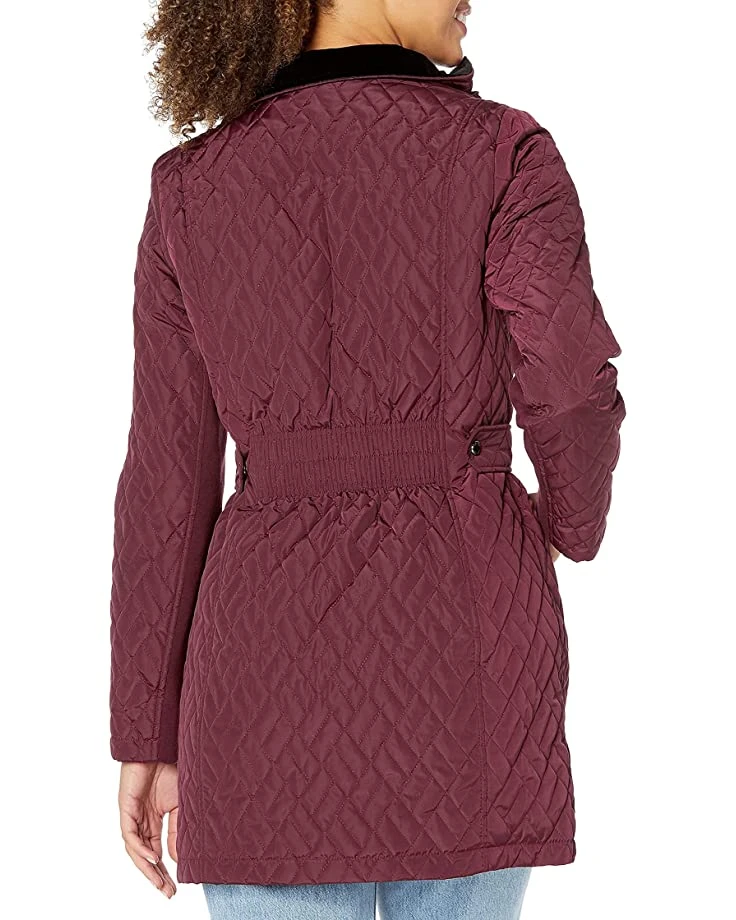 813kSUfgEOL._AC_SR736920_.jpg Calvin Klein Women's Walker Length Faux Fur Trimmed, Diamond Quilting Pattern | Coats & Outerwear -Calvin Klein Sales Shop 813kSUfgEOL. AC SR736920