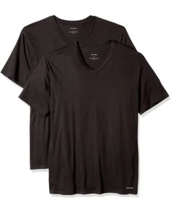 Calvin Klein Men's Big and Tall Cotton Classics V Neck Tshirts | Shirts & Tops