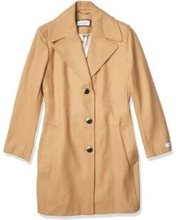 Calvin Klein Womens Single Breasted Walker with Button Front Closure | Coats & Outerwear 7 Calvin Klein Womens Single Breasted Walker with Button Front Closure | Coats & Outerwear -Calvin Klein Sales Shop 817rV7QnvL. AC SR736920