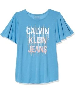 Calvin Klein Girls' Ck Logo Tee | Shirts & Tops -Calvin Klein Sales Shop 819MSepFCMS. AC SR736920