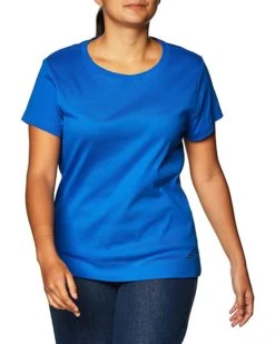 Calvin Klein Women's 100% Cotton Crew Neck T-Shirt | Shirts & Tops