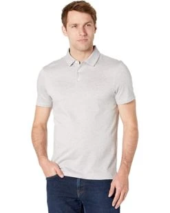 Calvin Klein Short Sleeve Liquid Mini Check Polo | Shirts & Tops
