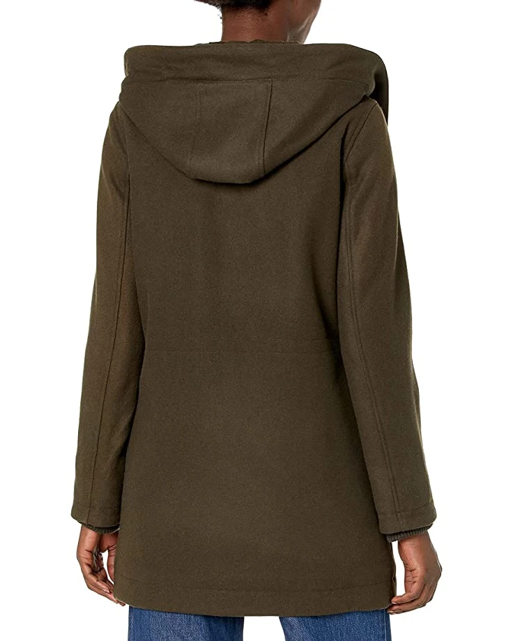 Calvin Klein Womens Zip Front Duffle Wool Coat | Coats & Outerwear 2 Calvin Klein Womens Zip Front Duffle Wool Coat | Coats & Outerwear - Image 2