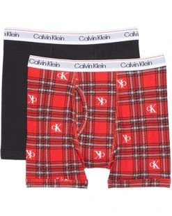 Calvin Klein Kids 2-Pack Modern Cotton Boxer (Little Kids/Big Kids) | Underwear