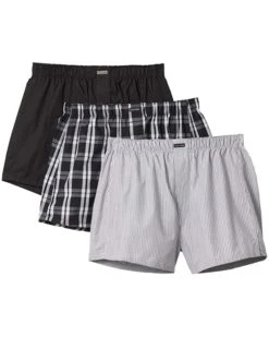 Calvin Klein Underwear Cotton Classics Multipack Pack Woven Boxer | Underwear