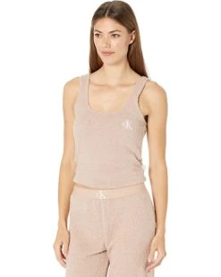 Calvin Klein Underwear CK One Plush Lounge Tank | Sleepwear -Calvin Klein Sales Shop 81NtPxNcaHL. AC SR736920