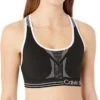 Calvin Klein Women's Performance Moisture Wicking Medium Impact Reversible Seamless Sports Bra | Underwear & Intimates