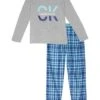 Calvin Klein Kids Two-Piece Brushed Micro Joggers Set (Little Kids/Big Kids) | Sleepwear