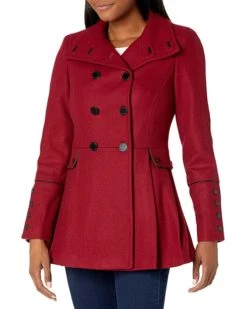 Calvin Klein Women's Double Breasted Pleated Wool | Coats & Outerwear 2 Calvin Klein Women's Double Breasted Pleated Wool | Coats & Outerwear -Calvin Klein Sales Shop 81OvbBRNZbL. AC SR736920