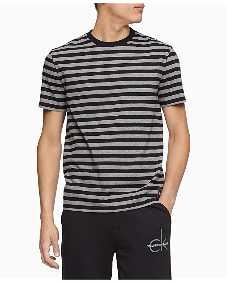 Calvin Klein Men's Short Sleeve Monogram Logo T-Shirt | Shirts & Tops 4 Calvin Klein Men's Short Sleeve Monogram Logo T-Shirt | Shirts & Tops - Image 4