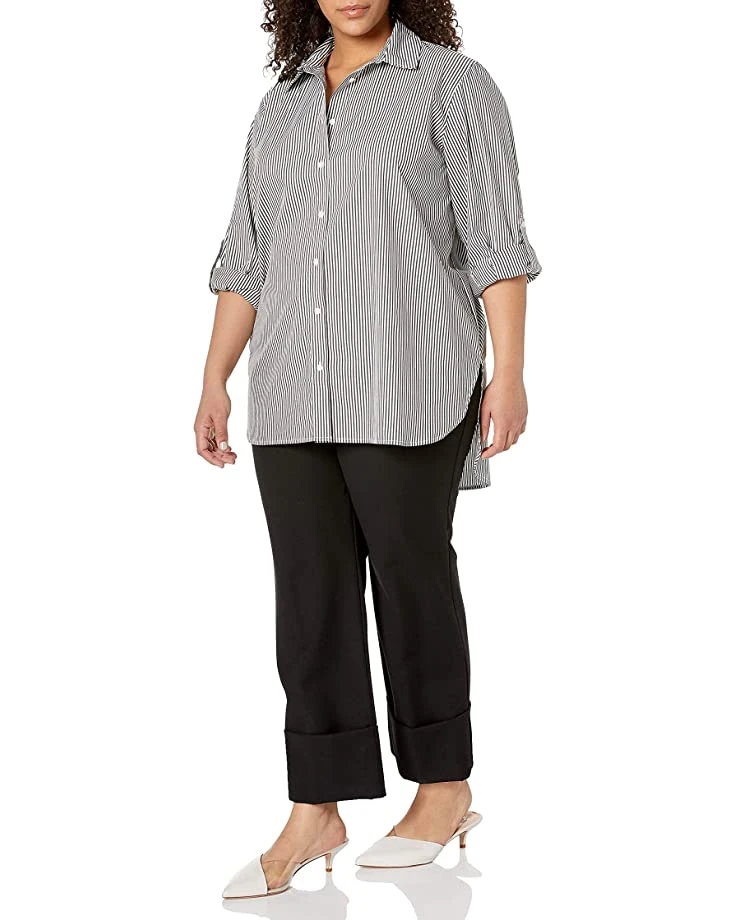 Calvin Klein Women's Roll Sleeve Tunic Blouse (Regular and Plus Sizes) | Shirts & Tops 4 Calvin Klein Women's Roll Sleeve Tunic Blouse (Regular and Plus Sizes) | Shirts & Tops - Image 4