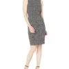 Calvin Klein Women's Sleeveless Textured Sheath Dress | Dresses