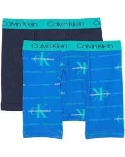 Calvin Klein Kids 2-Pack Boxer Brief (Little Kids/Big Kids) | Underwear
