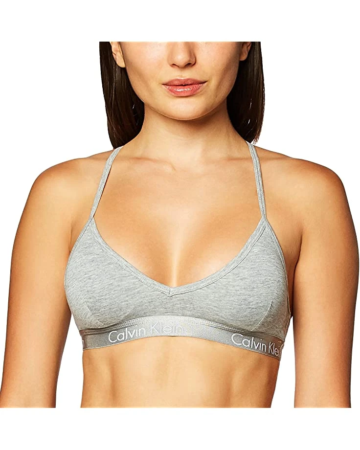 81V2ASgUv4L._AC_SR736920_.jpg Calvin Klein Women's Motive Cotton Lightly Lined Bralette | Underwear & Intimates -Calvin Klein Sales Shop 81V2ASgUv4L. AC SR736920