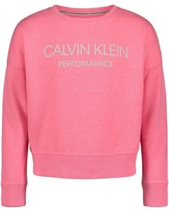 Calvin Klein Big Girls' Performance Crew Neck Sweatshirt | Hoodies & Sweatshirts -Calvin Klein Sales Shop 81VD5YK0J5L. AC SR736920