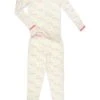 Calvin Klein Girls' 2 Piece Sleepwear Top and Bottom Pajama Set Pj