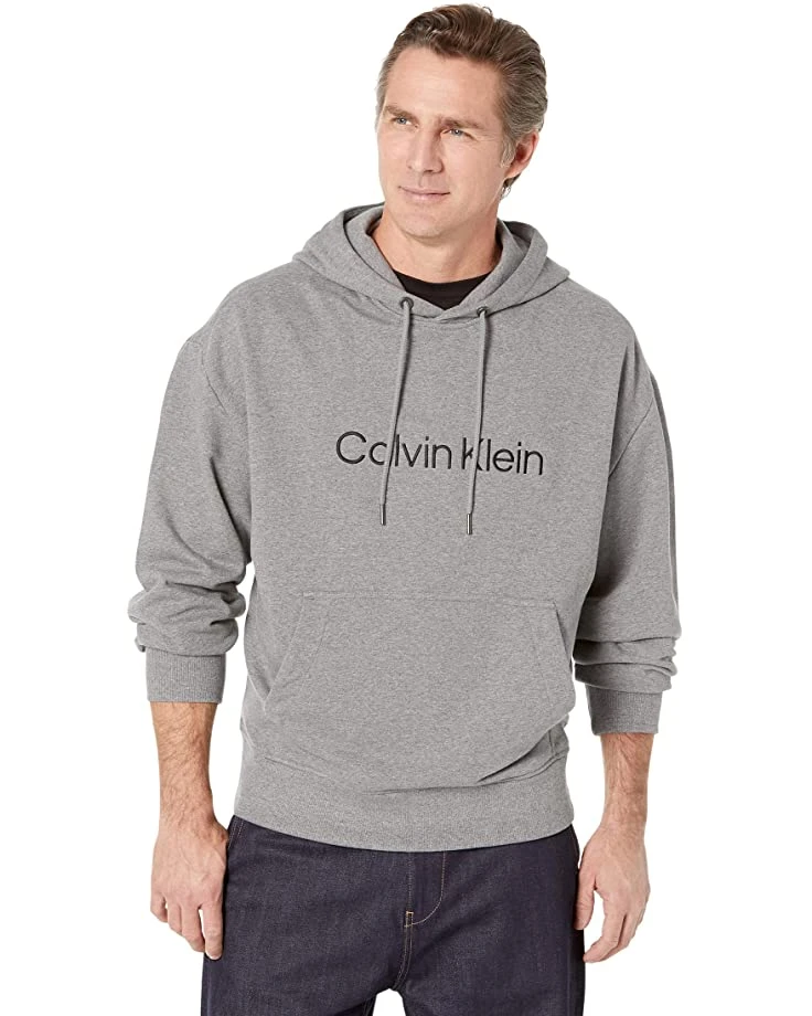 Calvin Klein Long Sleeve Oversize CK Logo Terry Pullover Hoodie | Hoodies & Sweatshirts 6 Calvin Klein Long Sleeve Oversize CK Logo Terry Pullover Hoodie | Hoodies & Sweatshirts - Image 6