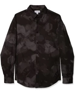 Calvin Klein Men's Long Sleeve Woven Button Down Shirt | Shirts & Tops