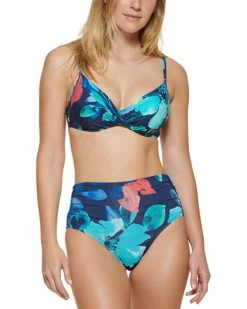 Calvin Klein Liquid Underwire Bra Top | Swimwear