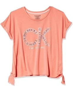 Calvin Klein Girls' Ck Logo Tee | Shirts & Tops -Calvin Klein Sales Shop 81aNXk 7zL. AC SR736920