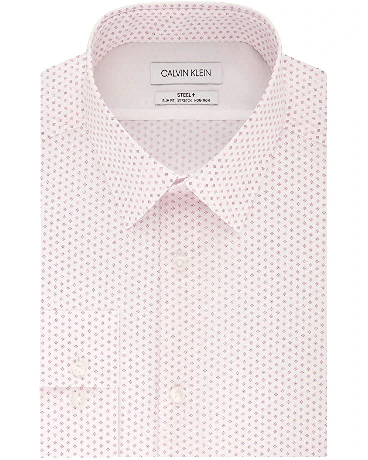 Calvin Klein Men's Dress Shirt Non Iron Stretch Slim Fit Check | Shirts & Tops 6 Calvin Klein Men's Dress Shirt Non Iron Stretch Slim Fit Check | Shirts & Tops - Image 6