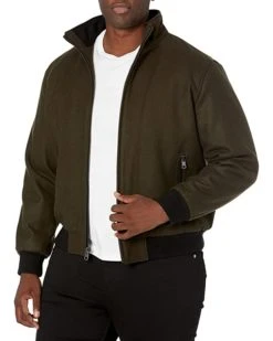 Calvin Klein Men's Wool Bomber Jacket | Coats & Outerwear