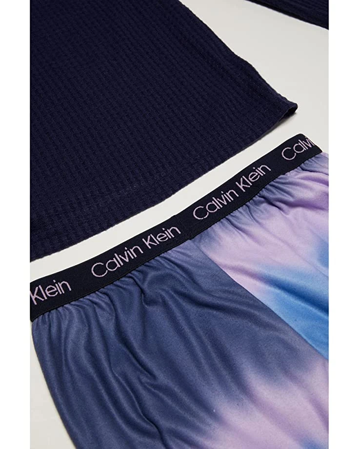 81at9dtTL._AC_SR736920_.jpg Calvin Klein Kids Thermal Top/Brushed Micro Jogger Pants (Little Kids/Big Kids) | Sleepwear -Calvin Klein Sales Shop 81at9dtTL. AC SR736920