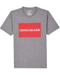 Calvin Klein Boys' Short Sleeve Block Logo Crew Neck Tee Shirt | Shirts & Tops -Calvin Klein Sales Shop 81bKRn1RFRL. AC SR736920