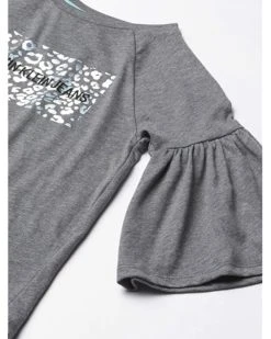 Calvin Klein Girls' Bell Sleeve Logo Tee | Shirts & Tops -Calvin Klein Sales Shop 81eR2190lRS. AC SR736920