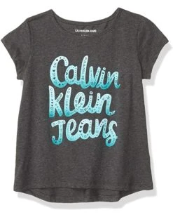 Calvin Klein Girls' Ck Logo Tee | Shirts & Tops