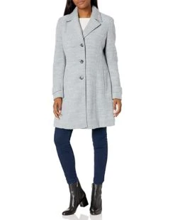 Calvin Klein Women's Single Breasted Walker | Coats & Outerwear